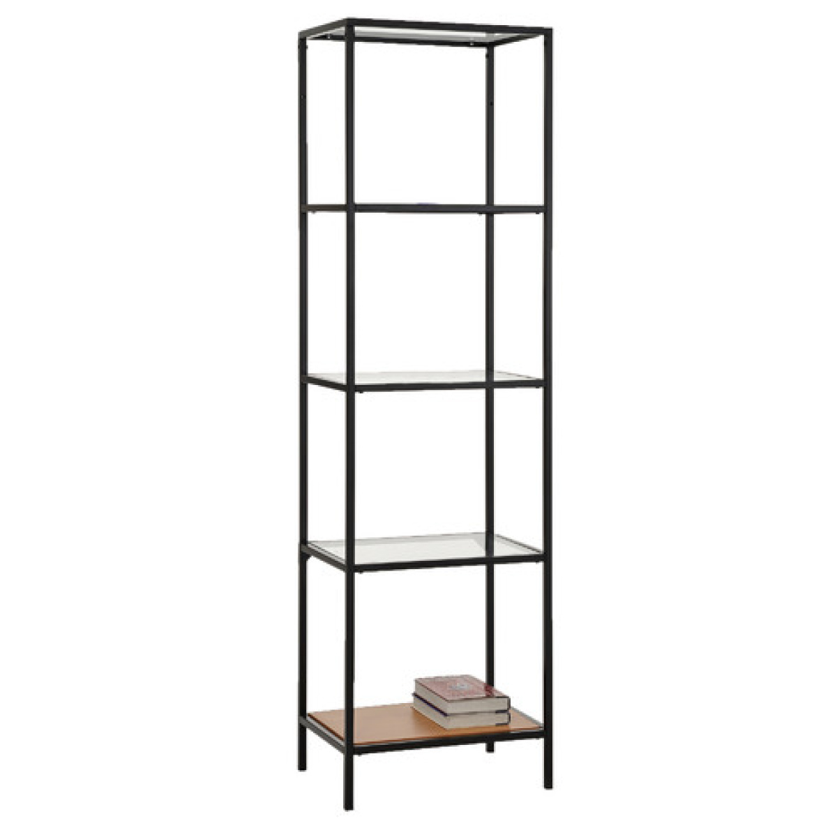 Henrietta 4 Shelf Metal Shelving Unit - Image 1