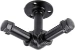 Wall Mount Double Tube Hanger Holder Rack Clothes - Image 12