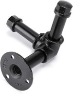 Wall Mount Double Tube Hanger Holder Rack Clothes - Image 4