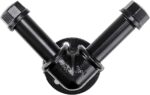 Wall Mount Double Tube Hanger Holder Rack Clothes - Image 3
