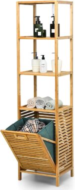 Bathroom Shelf & Laundry Basket