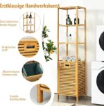 Bathroom Shelf & Laundry Basket - Image 4