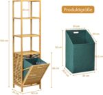 Bathroom Shelf & Laundry Basket - Image 3