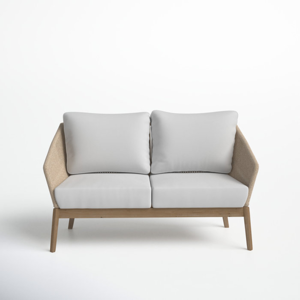Bowery 51'' Outdoor Loveseat - Image 1
