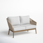 Bowery 51'' Outdoor Loveseat - Image 3