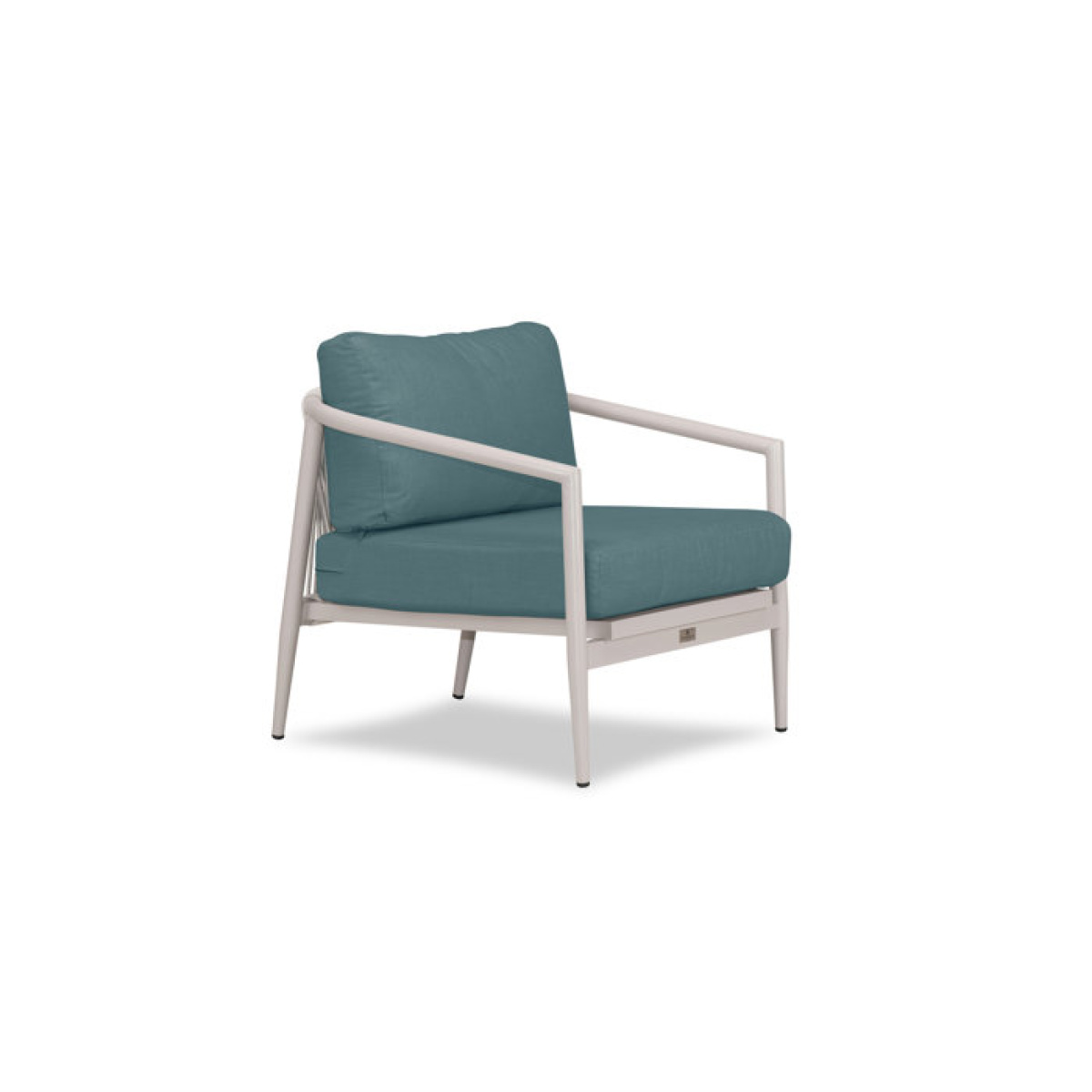 Delaine Outdoor Armless Lounge Chair with Sunbrella? Cushion - Image 2