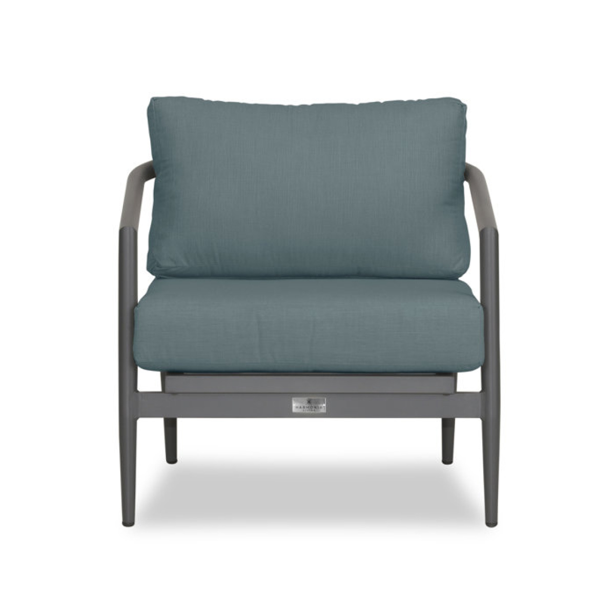 Delaine Outdoor Armless Lounge Chair with Sunbrella? Cushion - Image 1