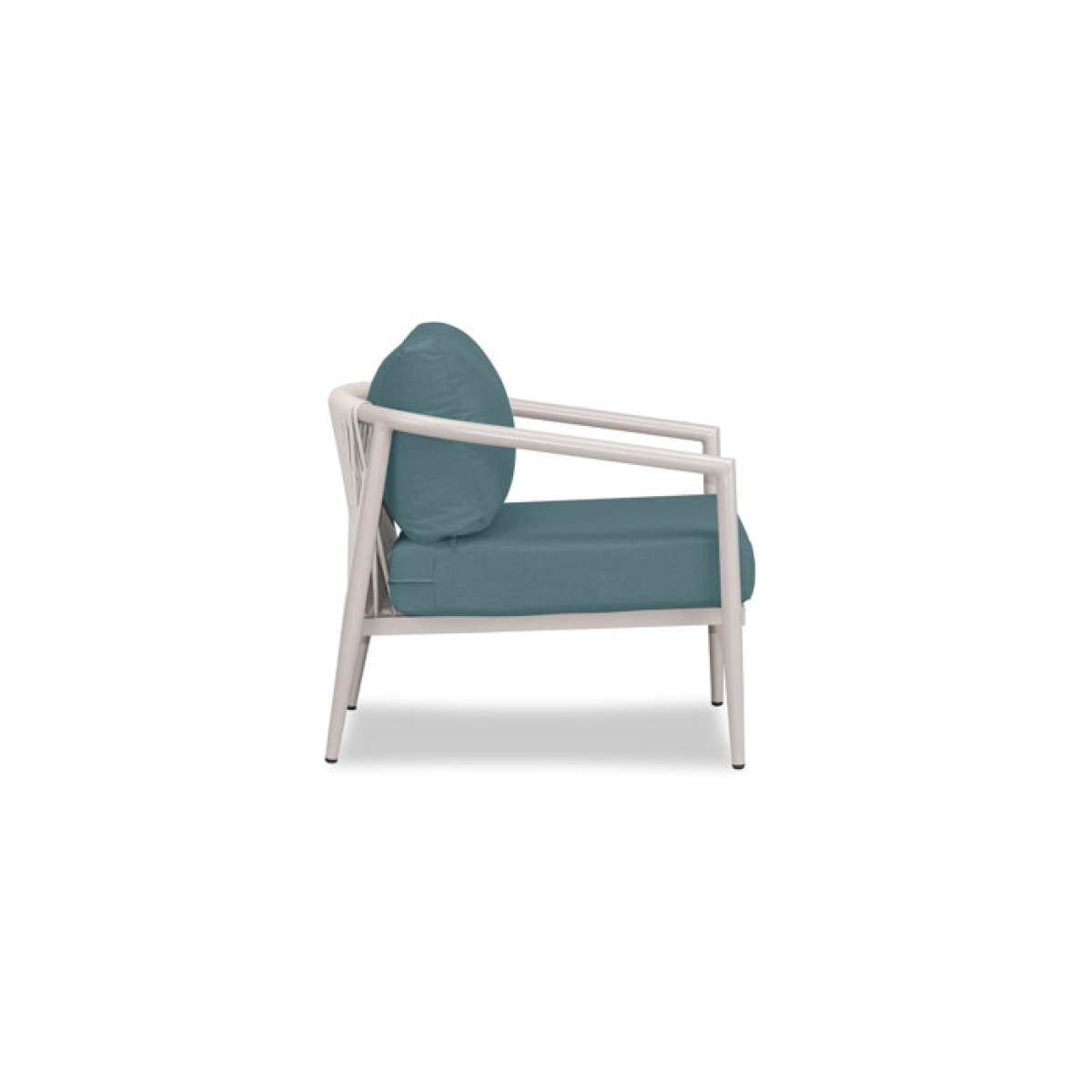 Delaine Outdoor Armless Lounge Chair with Sunbrella? Cushion - Image 3