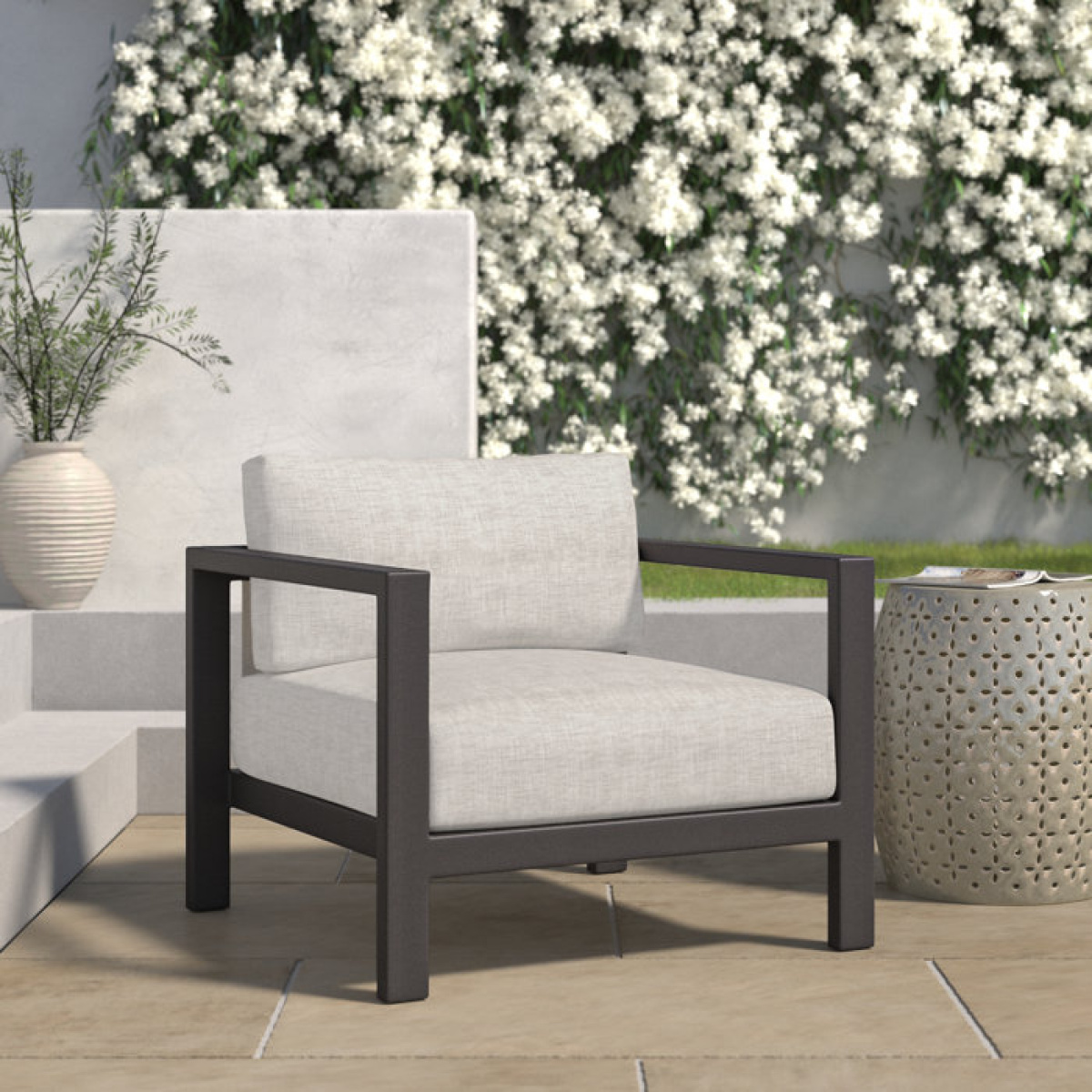 Etna Patio Chair with Cushions - Image 2