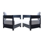 Everlee Outdoor Armless Lounge Chair with Sunbrella? Cushion (Set of 2)