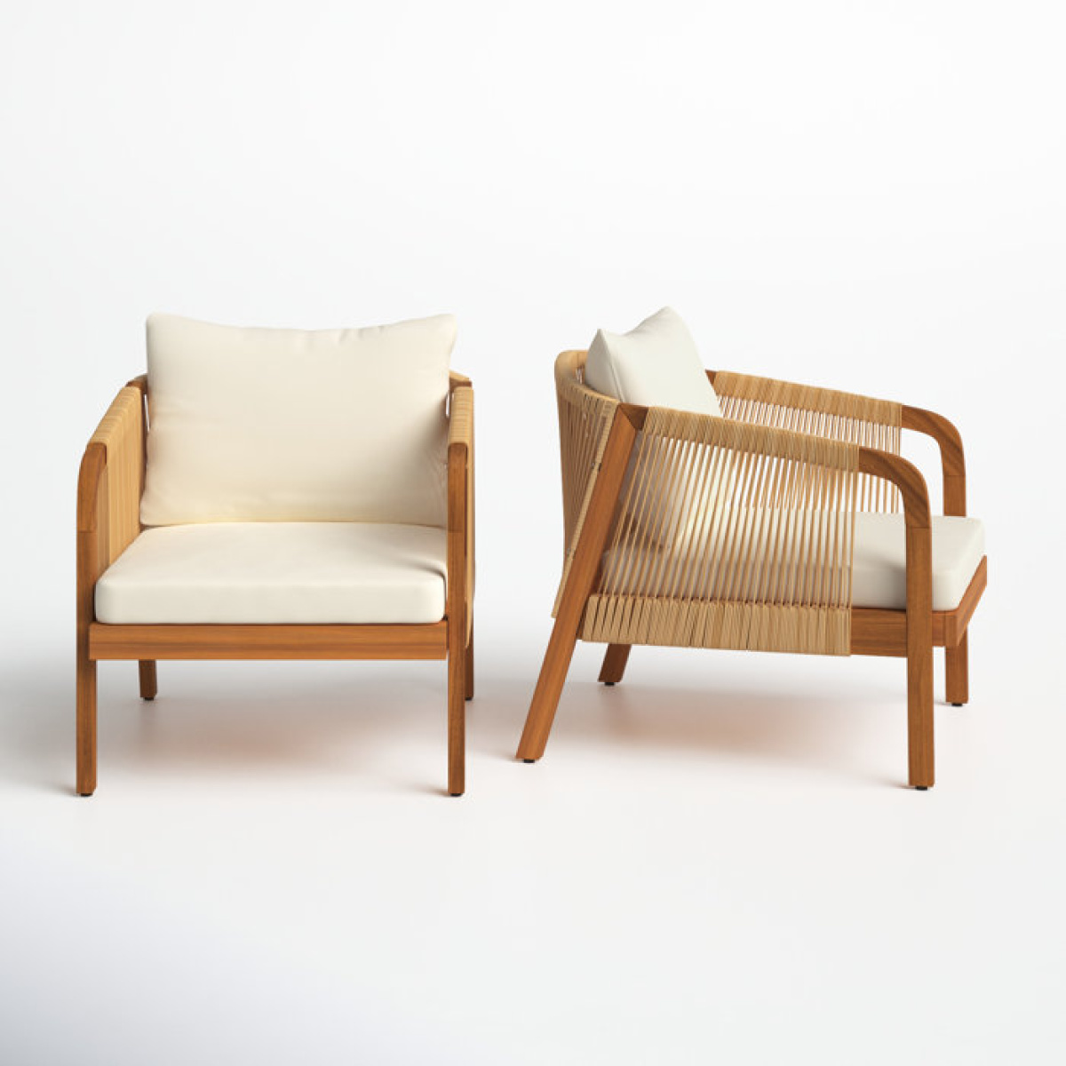 Fiora Patio Chair with Cushions (Set of 2) - Image 1