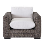 Gazala Patio Lounge Chair with Canvas Cushions