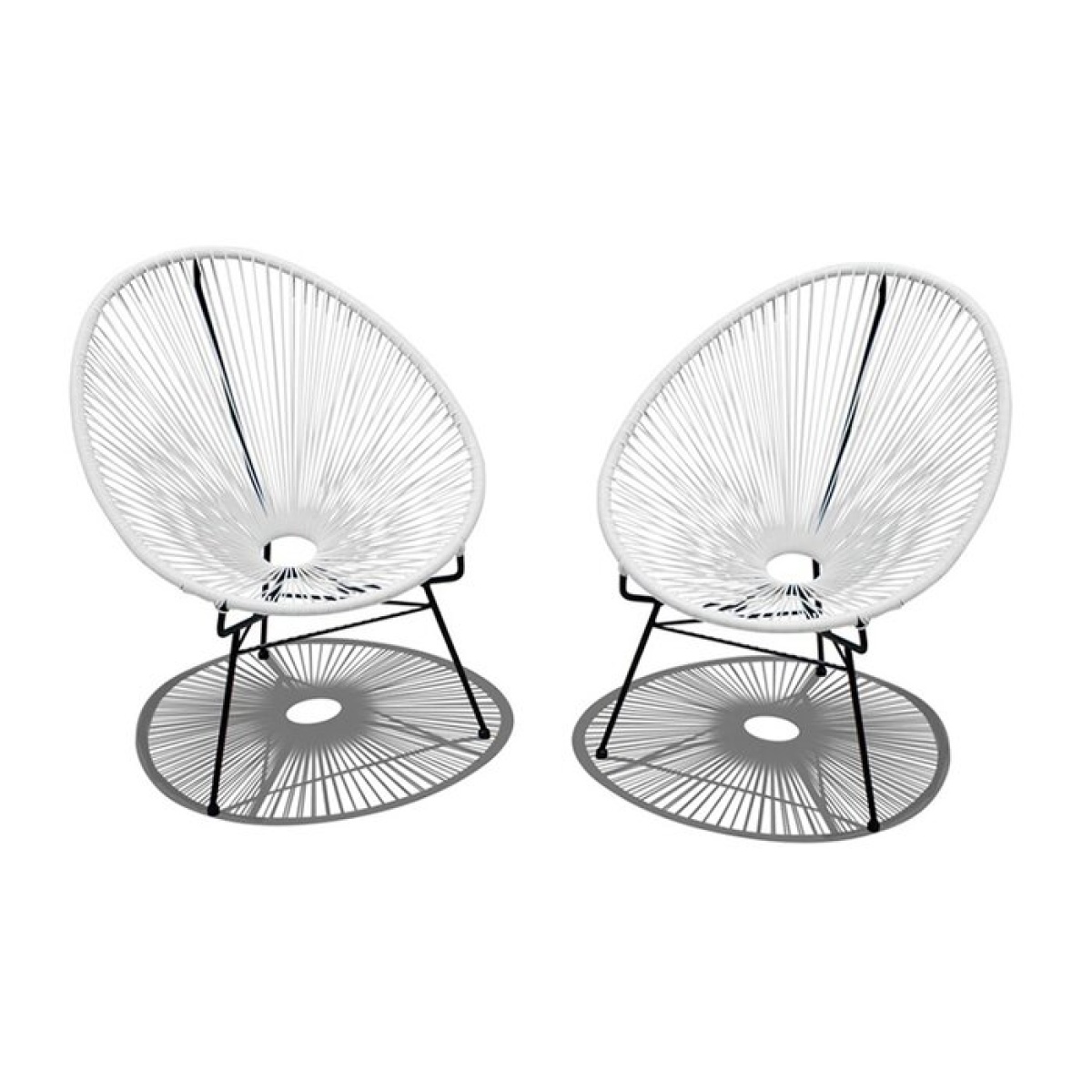 Lio Outdoor Armless Lounge Chair - Image 2