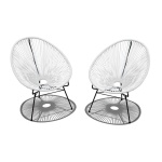 Lio Outdoor Armless Lounge Chair - Image 2