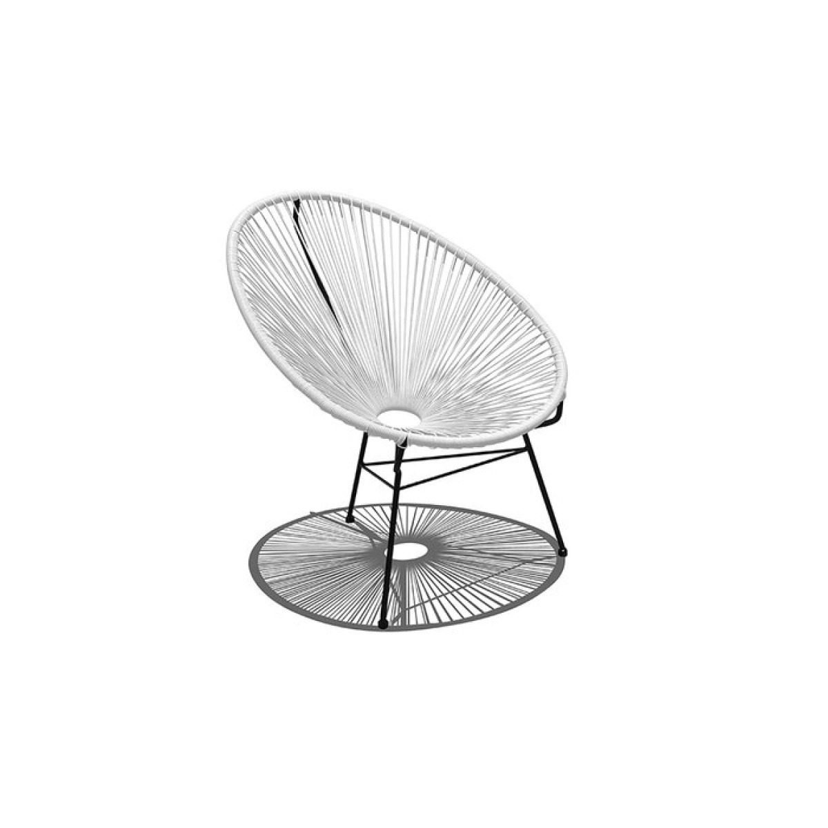 Lio Outdoor Armless Lounge Chair - Image 1