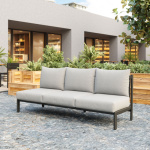 Melwood 78'' Metal Outdoor Sofa - Image 2