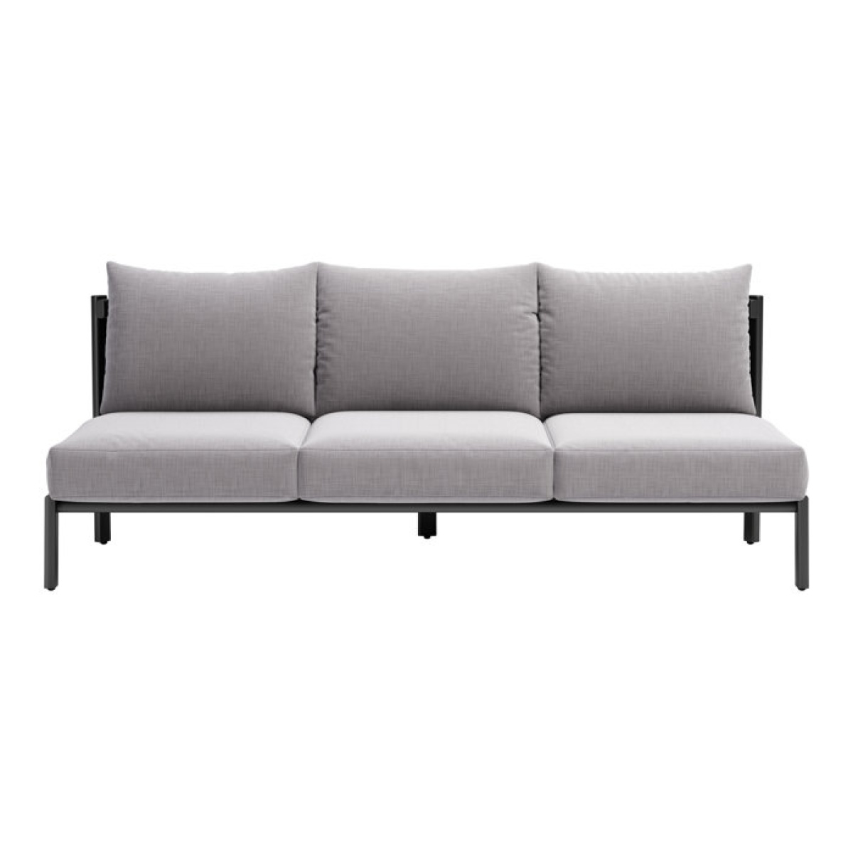 Melwood 78'' Metal Outdoor Sofa - Image 1