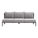 Melwood 78'' Metal Outdoor Sofa