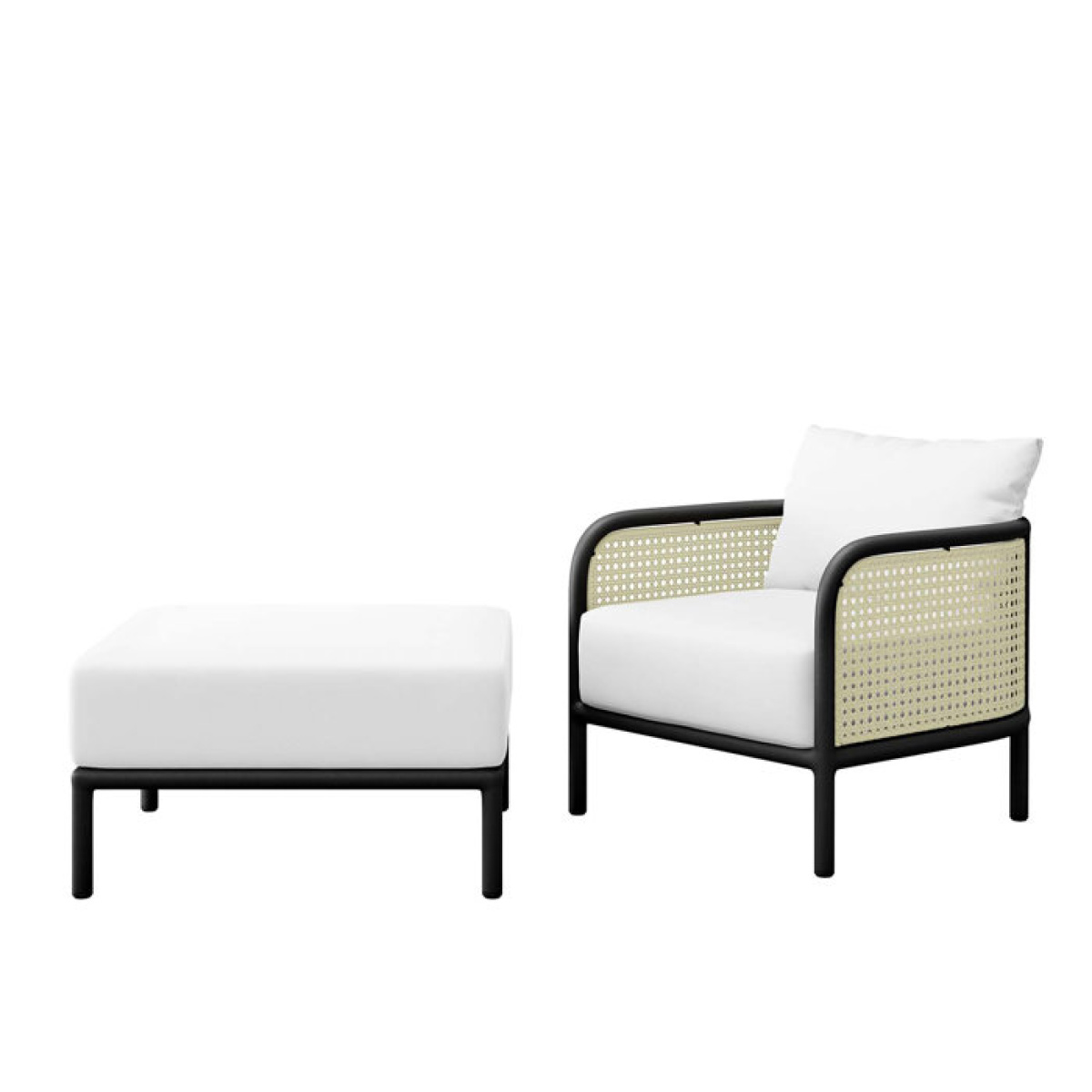 Modway Hanalei 2-Piece Outdoor Patio Furniture Set - Image 1