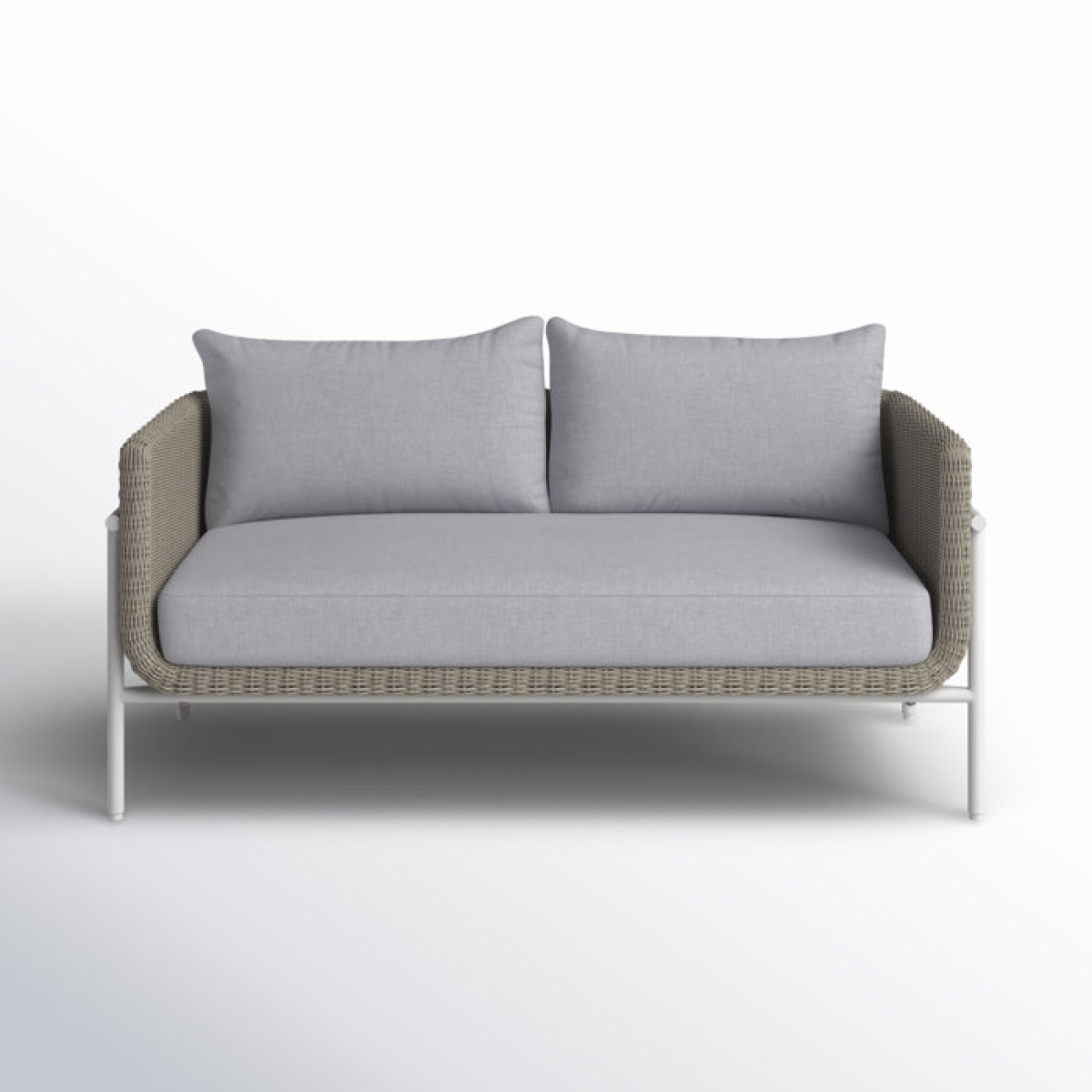 Morriston 58.7'' Outdoor Loveseat - Image 1