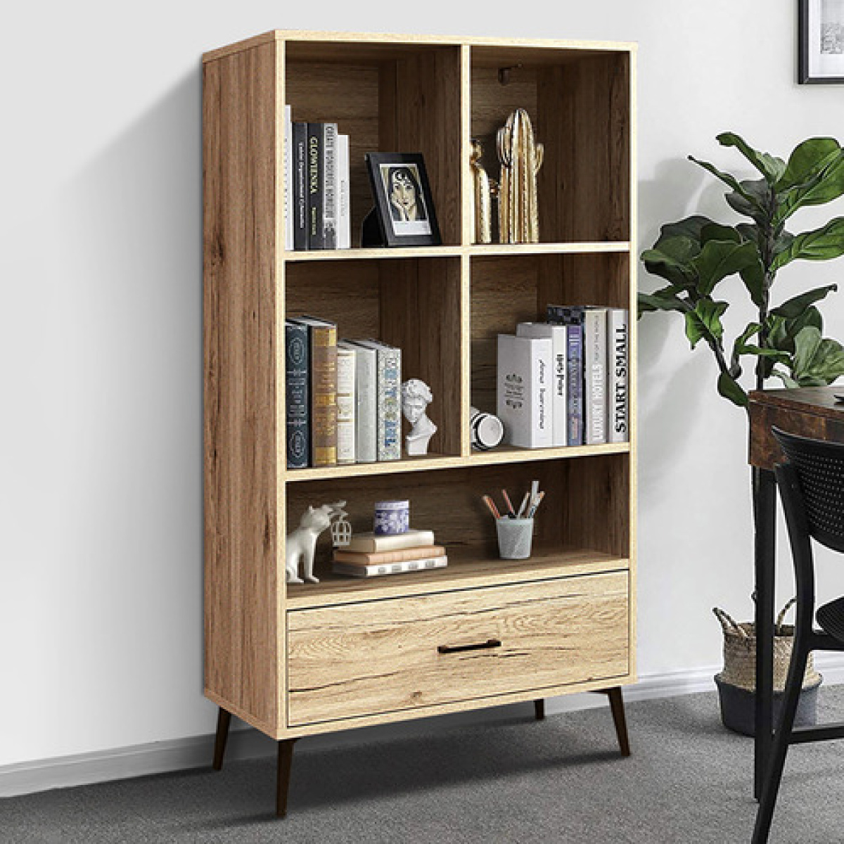 Niva 3 Tier Bookcases (Set of 2) - Image 2