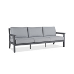 ORTUN 80" Metal Outdoor Couch with Cushions by Real Flame