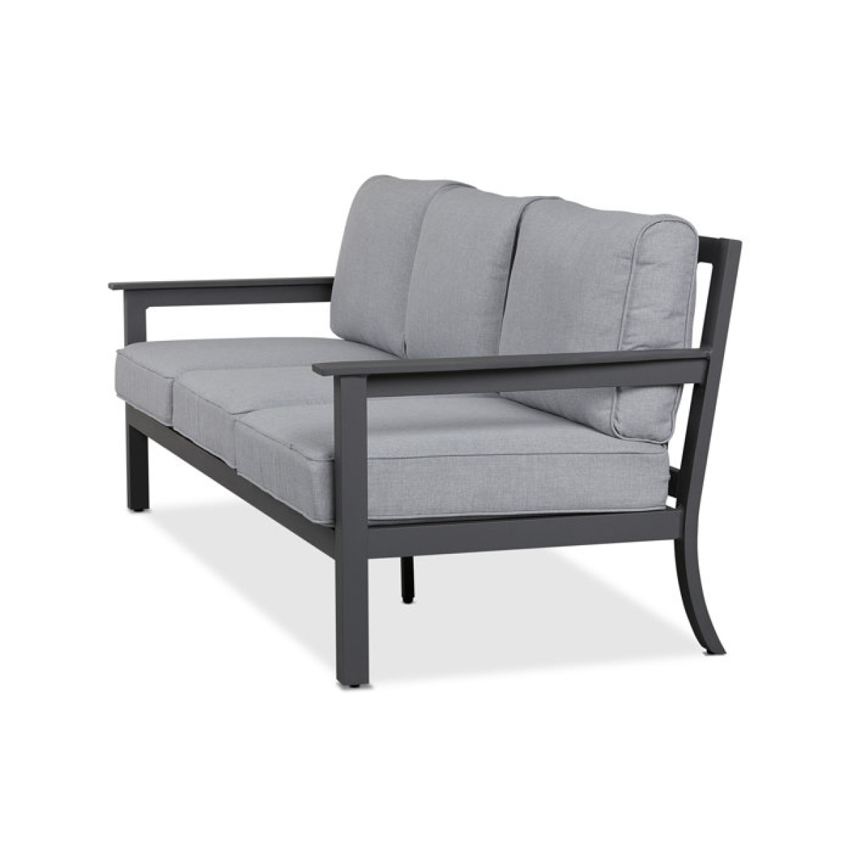 ORTUN 80" Metal Outdoor Couch with Cushions by Real Flame - Image 3