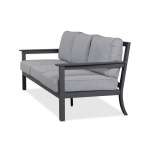 ORTUN 80" Metal Outdoor Couch with Cushions by Real Flame - Image 3