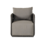 Poillucci Swivel Wicker Patio Chair with Cushions