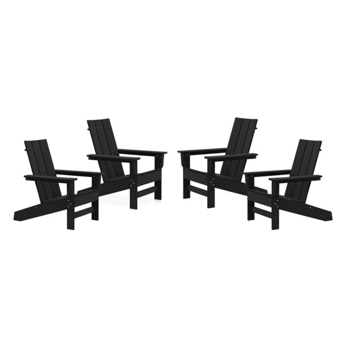 Ratcliff Outdoor Adirondack Chair Set (Set of 4) - Image 1