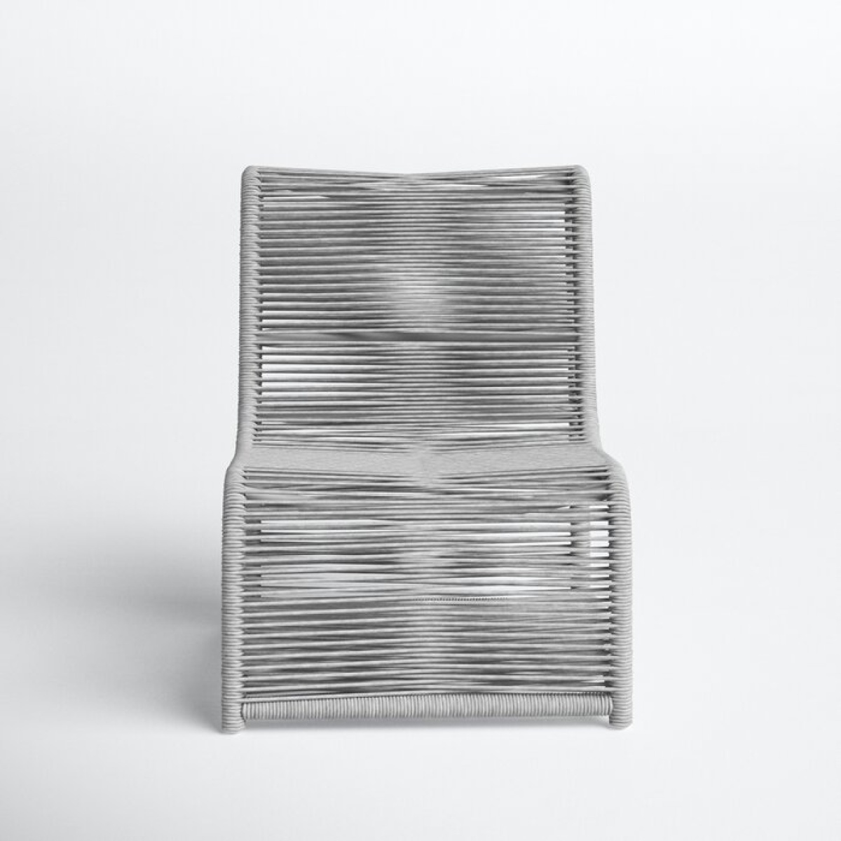 Renfri Outdoor Armless Lounge Chair - Image 1