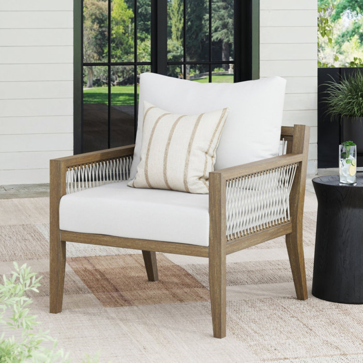 Rooney Outdoor Lounge Chair - Image 1