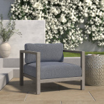 Rosita Teak Patio Chair with Cushions - Image 3
