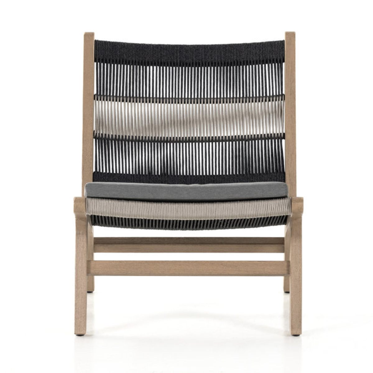 Shea Teak Patio Chair with Cushions - Image 1