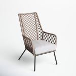 Tenney Patio Chair with Cushions - Image 3