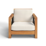 Vella Teak Patio Chair with Cushions