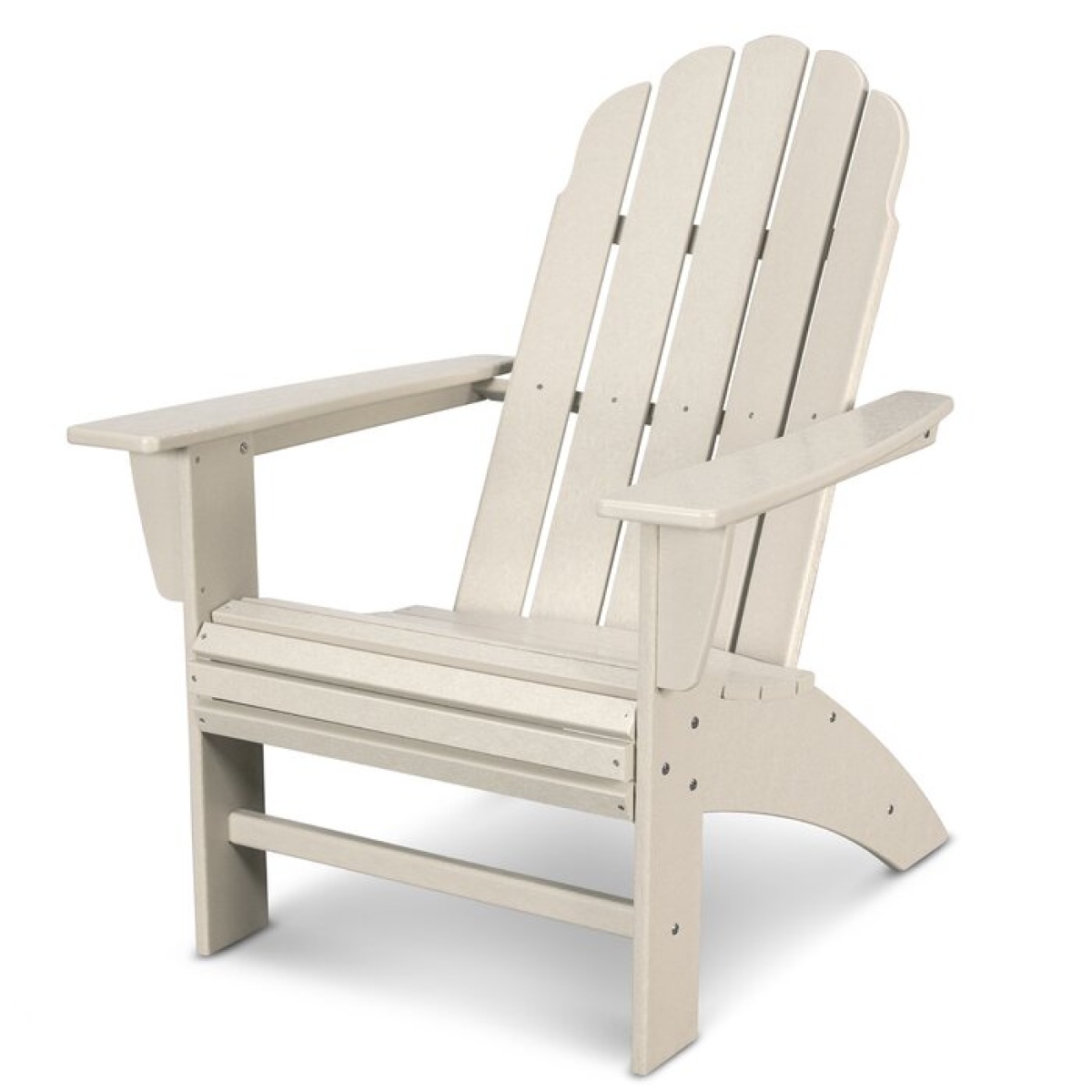 Vineyard Curveback Resin Adirondack Chair - Image 1