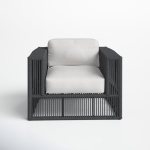 Zelie Patio Chair with Sunbrella Cushions