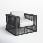 Zelie Patio Chair with Sunbrella Cushions - Image 3
