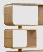 Ash Veneer Willow Modern Shelf - Image 4