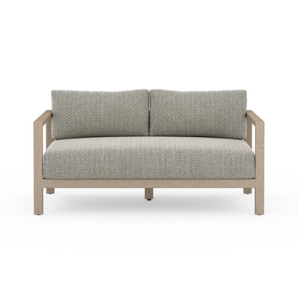 Cavani 59.75'' Teak Outdoor Loveseat