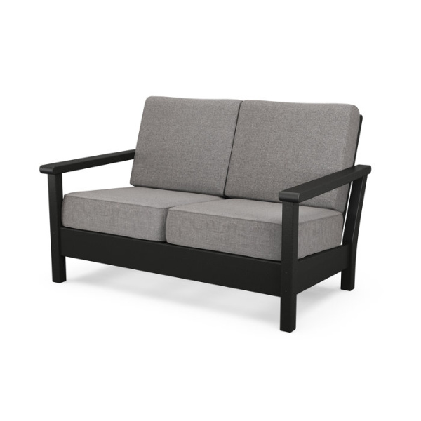 Harbour 52.25'' Wide Outdoor Loveseat with Cushions