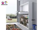 High folding bunk bed with desk, for 90 x 190 mattress - Image 2