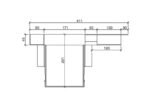 Horizontal folding double bed with sofa and wardrobe - Image 4