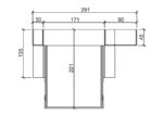Living room with vertical folding bed with sofa and wardrobe - Image 3