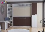 Krono model horizontal folding bed for 90 x 190 mattress.
