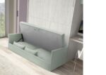 Youth room with fold-down bed, sofa and wardrobe. - Image 2