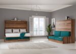 Horizontal folding bed measuring 150 x 190 for sofa. - Image 2