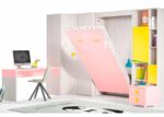 Vertical folding children's bedroom, wardrobes and study area. - Image 2
