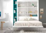Youth room with 135 cm folding bed + wardrobe and study area. - Image 2
